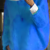 Women's Boat Neck Chunky Sweater - Casual Chic