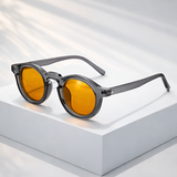 Men's Round Retro Polarized Sunglasses - Outdoor Travel