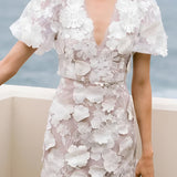 Women's Mini Dress Floral - Summer Garden Party