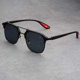 Men's Geometric Frame Polarized Sunglasses - Outdoor Driving
