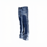 Men's Flared Painter Carpenter Jeans - Streetwear Fashion