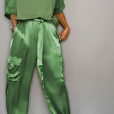 Women's Cargo Two Piece Lounge Set - Casual Chic