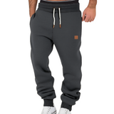 Men's Cuffed Drawstring Joggers - Leisure Sport