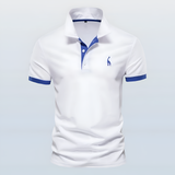 Men's Contrast Trim Slim Fit Polo - Casual Wear