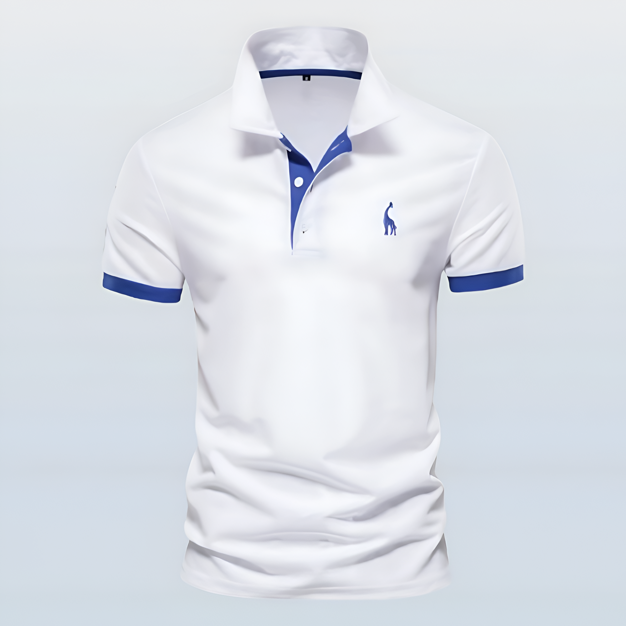 Men's Contrast Trim Slim Fit Polo - Casual Wear