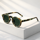 Men's Round Retro Polarized Sunglasses - Outdoor Travel