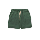 Men's Drawstring Elastic Waist Shorts - Casual Wear