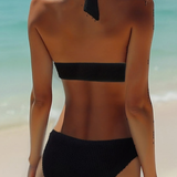 Women's Bikini Set Textured Fabric - Beach Vacation