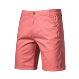 Men's Slim Fit Chino Shorts - Casual Everyday Wear