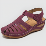 Women's Roman Sandals Cut Out Wedge - Casual Walking