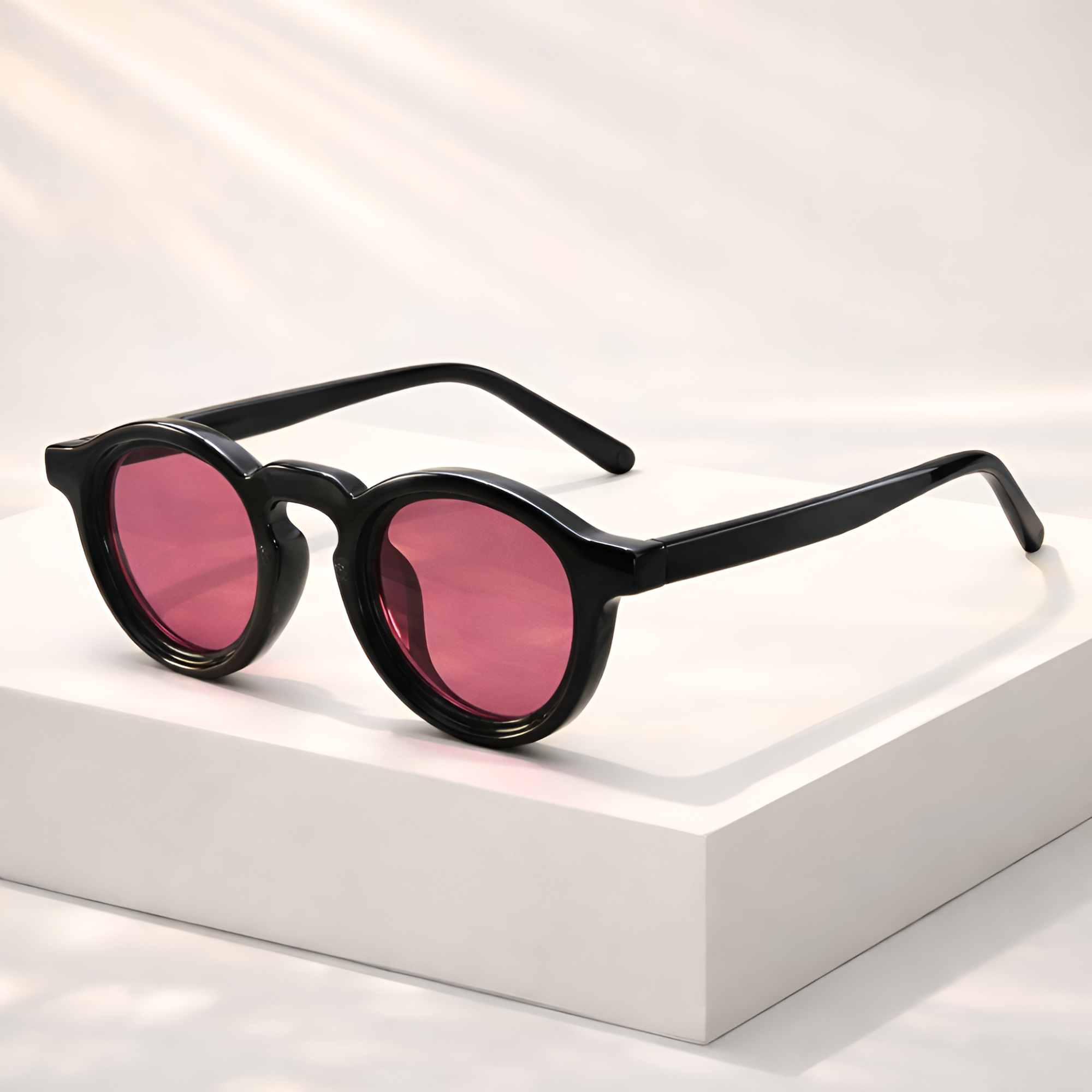 Men's Round Retro Polarized Sunglasses - Outdoor Travel