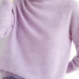Women's Mock Neck Sweater - Office Wear