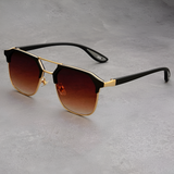 Men's Geometric Frame Polarized Sunglasses - Outdoor Driving