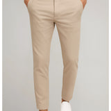 Men’s Slim Fit Chino Pants – Classic Flat-Front Workwear