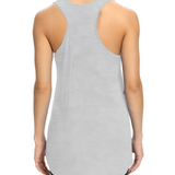 Women's Racerback Longline Tank Top - Athletic Wear