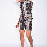 Men's Shirt and Shorts Set Printed Short Sleeve - Beach Wear
