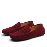 Men's Loafers Slip On Round Toe - Casual Driving Shoes