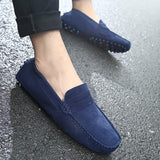 Men's Loafers Slip On Round Toe - Casual Driving Shoes