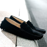 Men's Loafers Slip On Round Toe - Casual Driving Shoes