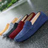 Men's Loafers Slip On Round Toe - Casual Driving Shoes