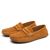 Men's Loafers Slip On Round Toe - Casual Driving Shoes