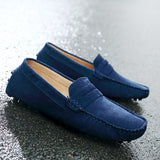 Men's Loafers Slip On Round Toe - Casual Driving Shoes