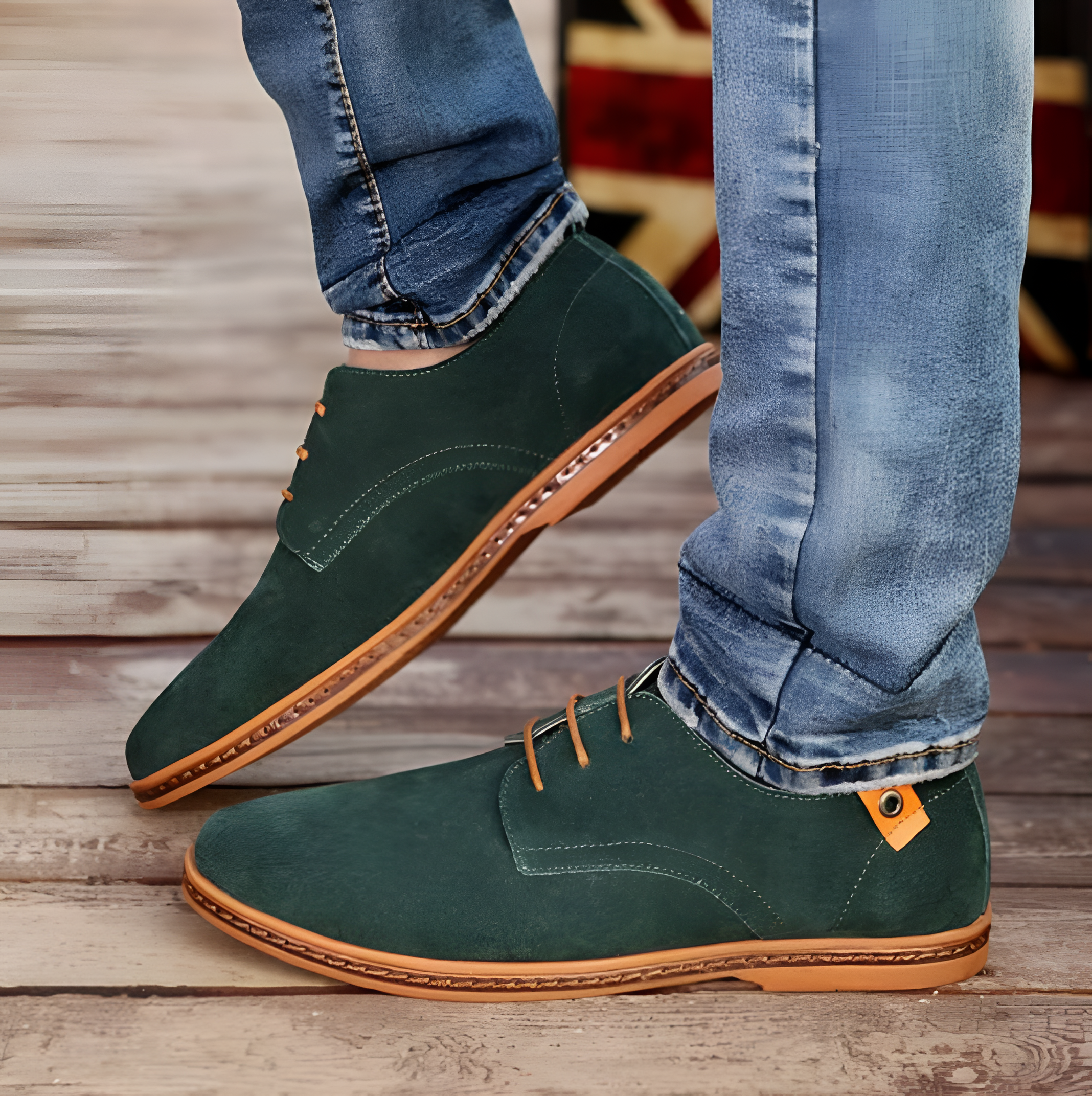 Men's Oxford Shoes Round Toe - Business Casual