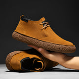 Men's Chukka Boots Suede Finish - Casual Daily Wear