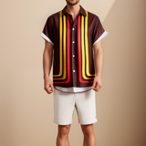 Men's Button Down Short Sleeve - Casual Wear