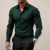 Men's Shirt Slim Fit Long Sleeve - Office Wear