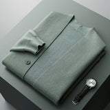 Men's Cardigan Sleeve Stripes - Casual Smart Wear