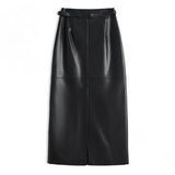Women's Pencil Skirt Belted High Waist - Date Night