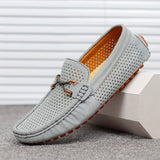 Men's Loafers Perforated Pattern Tassel Detail - Casual Wear