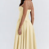 Women's Midi Dress Corset Skirt - Date Night