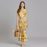 Women's Maxi Dress Floral - Formal Event