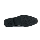 Men's Single Monk Strap Leather Brogue - Formal Office Wear