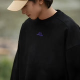 Men's Sweatshirt Crew Neck Oversized Fit - Outdoor Casual