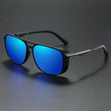Men's Sunglasses Square Lens Double Bridge - Modern Streetwear