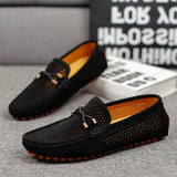 Men's Loafers Perforated Pattern Tassel Detail - Casual Wear