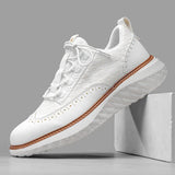 Men's Sneakers Wingtip Woven - Smart Casual Wear