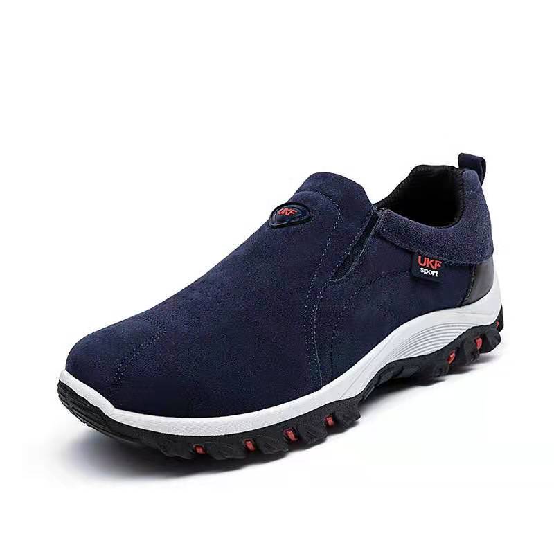 Men's Slip On Sneakers Contrast Sole - Casual Wear