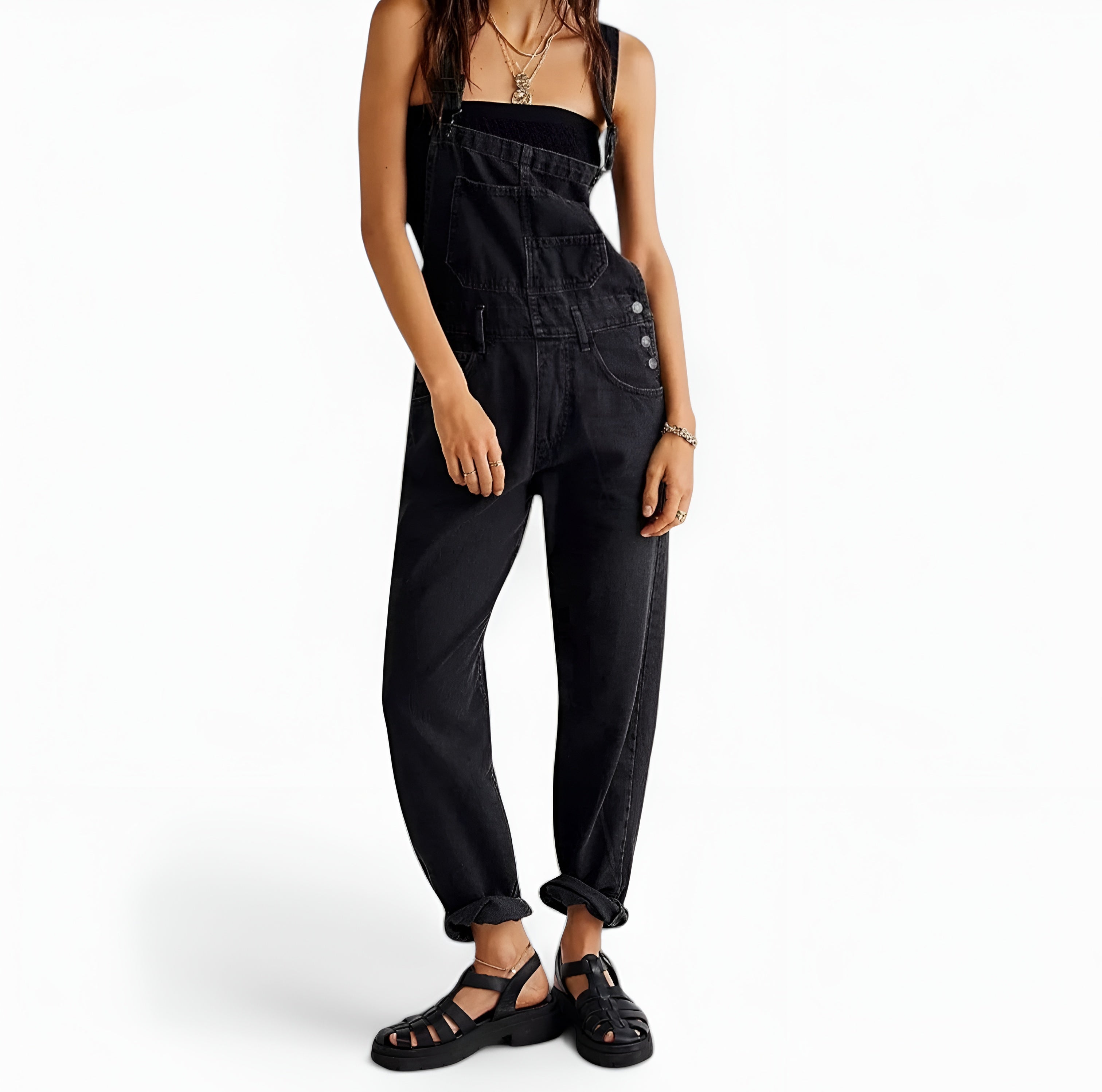 Women's Overalls Relaxed Fit - Casual Weekend Wear