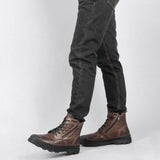 Men's Boots Side Zip Lug Sole - Outdoor Casual