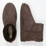 Women's Plush Ankle Boots - Winter Wear
