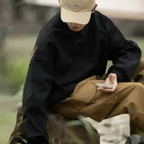 Men's Sweatshirt Crew Neck Oversized Fit - Outdoor Casual