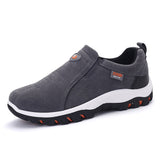 Men's Slip On Sneakers Contrast Sole - Casual Wear