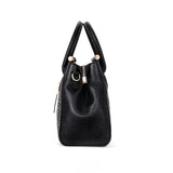 Women's Handbag Crocodile Embossed Top Handle - Office Wear