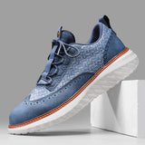 Men's Sneakers Wingtip Woven - Smart Casual Wear