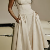 Women's Midi Dress Corset Skirt - Date Night