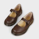 Women's Mary Janes Buckle Strap Round Toe - Casual Daily Wear
